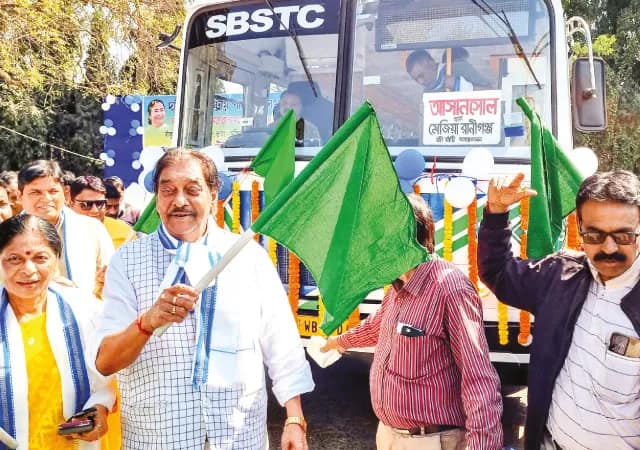 বাঁকুড়া-আসানসোল রুটে সরকারি বাস পরিষেবার শুরু