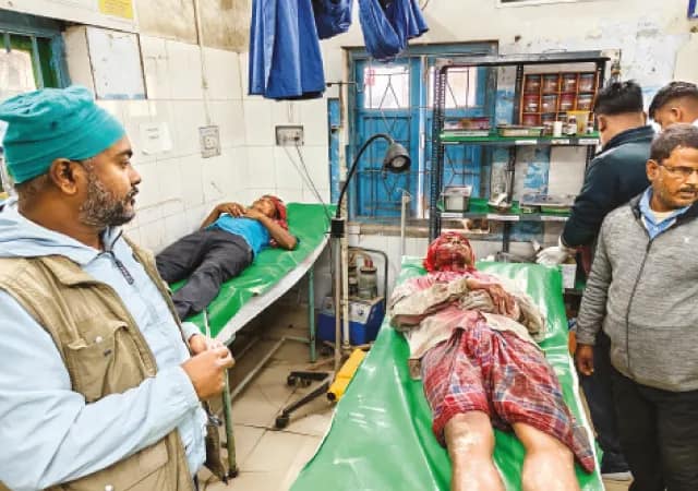 খলিসামারিতে চাষের জমি নিয়ে বিবাদ, জখম ১০