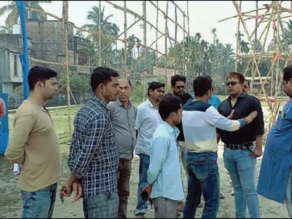 দত্তপুকুরের বেহাল খেলার মাঠ সংস্কারে উদ্যোগী তৃণমূল সাংসদ