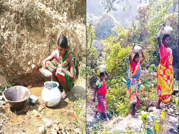 ভোট এলেই নেতাদের মুখে প্রতিশ্রুতির ফুলঝুরি, আজও কাজলিদের তেষ্টা মেটে ঝর্ণার জলে &nbsp;