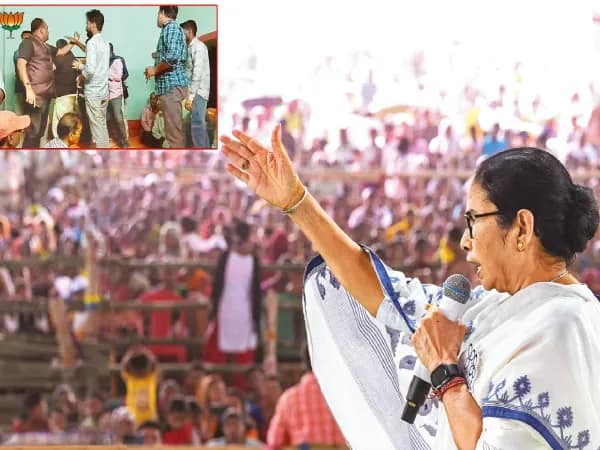 ছেঁড়া কাঁথা, তবুও লাখপতি হতে চায় বিজেপি