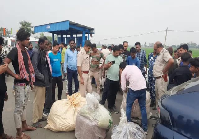 ফরাক্কায় জাতীয় সড়কে কোটি টাকার হেরোইন সহ গ্রেপ্তার ৩