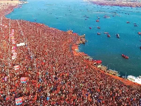 প্রয়াগে ঠাকুর, সারদা মা পুণ্যস্নান করেছিলেন
হারাধন চৌধুরী