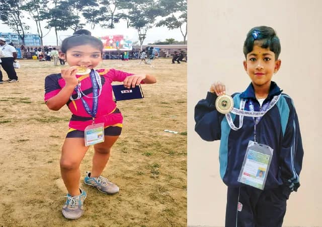 জিমন্যাস্টিকে প্রথম কল্যাণীর স্টেলা যোগাসনে সেরা কাকদ্বীপের বর্ণিতা