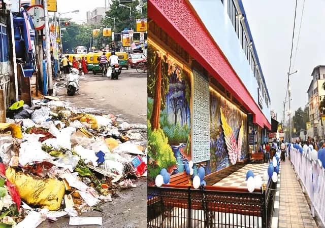 নজর কাড়ছে বদলে যাওয়া বাঁশদ্রোণী বাজার,&nbsp;সেলফি জোনে ছবি তোলার হিড়িক, ভোল বদলে চমক দিচ্ছে বাসস্টপও