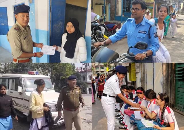 অ্যাডমিট কার্ড না নিয়েই পরীক্ষাকেন্দ্রে বহু উচ্চমাধ্যমিক পরীক্ষার্থী, জেলায় জেলায় মুশকিল আসান পুলিস